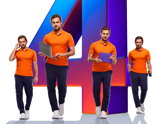 Великолепная четверка Ростелеком в село Черленково (Московская область)